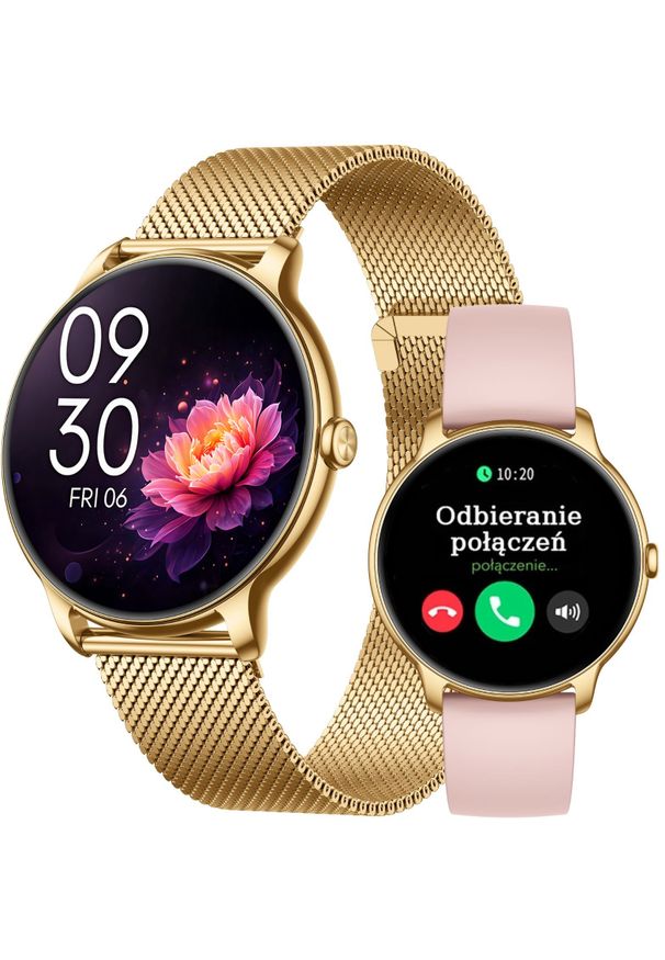 Smartwatch Gravity Zegarek SMARTWATCH damski Gravity ROZMOWY ALWAYS DISPLAY SPORT. Rodzaj zegarka: smartwatch. Styl: sportowy