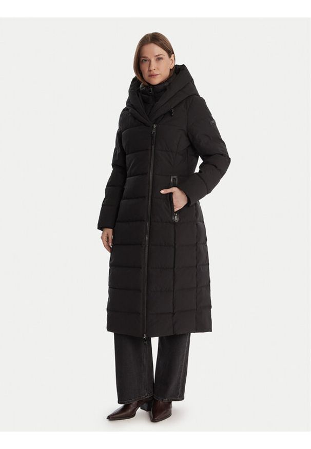 DKNY Kurtka zimowa DLEMPV01 Czarny Regular Fit. Kolor: czarny. Materiał: syntetyk. Sezon: zima