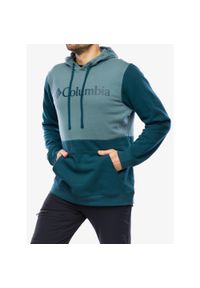 columbia - Bluza z kapturem męska Columbia Trek Colorblock Hoodie. Typ kołnierza: kaptur. Kolor: zielony