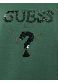 Guess Bluza V4BQ11 KCHX0 Zielony Regular Fit. Kolor: zielony. Materiał: syntetyk #4