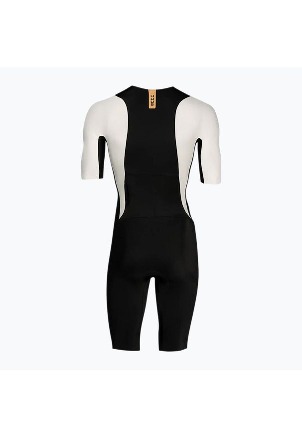 Huub - Kombinezon triathlonowy męski HUUB Collective Tri Suit. Kolor: czarny, biały, wielokolorowy. Sport: kolarstwo