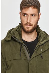 Pepe Jeans - Parka Byron. Okazja: na co dzień. Kolor: zielony. Styl: casual #4