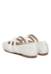 Buffalo Baleriny Dahlia Flower Pearl 1620070 Biały. Kolor: biały. Materiał: materiał #4