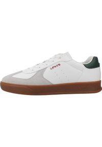Levi's® - Buty LEVI'S GABHAN Biały. Kolor: biały. Materiał: syntetyk, tkanina. Sport: turystyka piesza