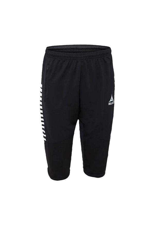 SELECT - Spodnie Do Joggingu Męskie 3/4 Argentina. Kolor: czarny. Materiał: dresówka. Sport: bieganie