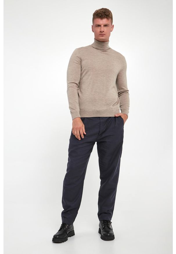 Golf męski wełniany Donte JOOP!. Typ kołnierza: golf. Materiał: wełna