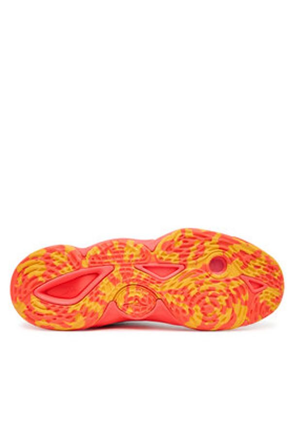 Mizuno Buty halowe Wave Momentum Elite V1GA2512 Pomarańczowy. Kolor: pomarańczowy. Materiał: skóra. Model: Mizuno Wave