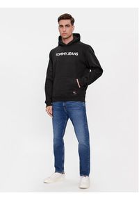 Tommy Jeans Bluza Bold Classics DM0DM18413 Czarny Regular Fit. Kolor: czarny. Materiał: bawełna #3