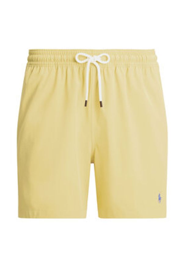 Polo Ralph Lauren Szorty kąpielowe 710957782504 Żółty Classic Fit. Kolor: żółty. Materiał: syntetyk