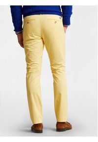 Polo Ralph Lauren Chinosy 710704176032 Żółty Slim Fit. Kolor: żółty. Materiał: bawełna