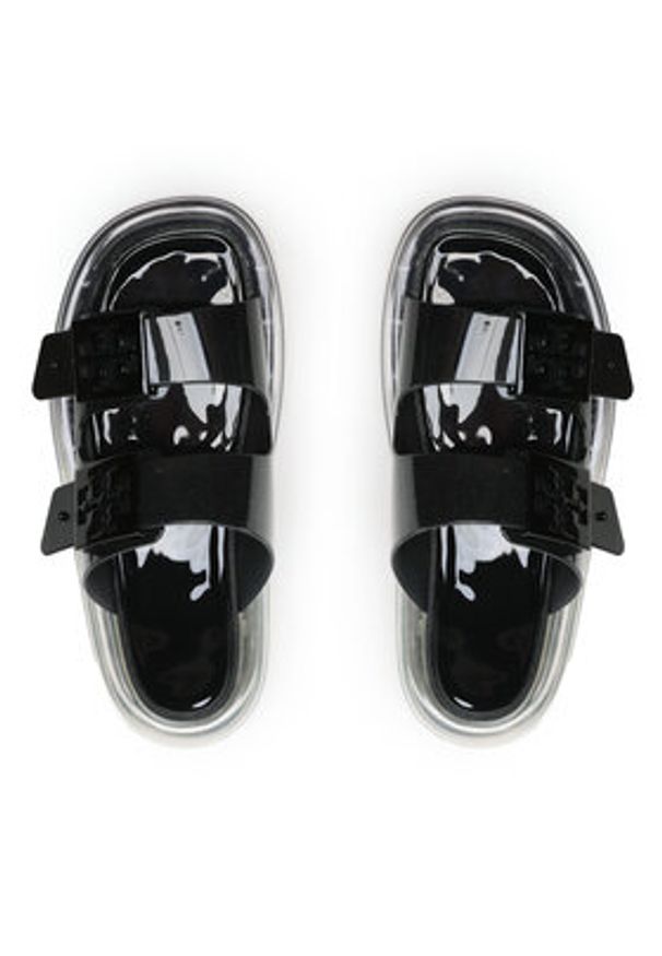 Tory Burch Klapki Buckle Bubble Jelly 149718 Czarny. Kolor: czarny. Materiał: syntetyk
