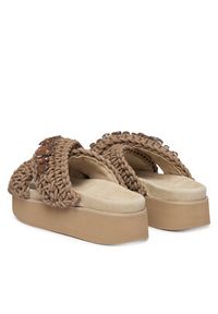 Inuikii Klapki Woven Stones Platform 1004.005.0043 Beżowy. Kolor: beżowy. Materiał: materiał. Obcas: na platformie #3