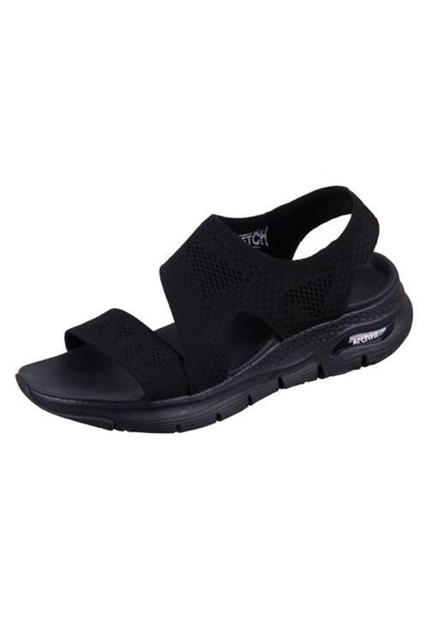 skechers - Buty do chodzenia damskie Skechers 119458BBK. Zapięcie: bez zapięcia. Kolor: czarny. Materiał: materiał