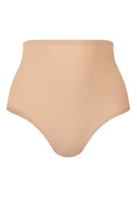 Chantelle Figi klasyczne z wysokim stanem Soft Stretch Plus Size C11370 Beżowy. Stan: podwyższony. Kolekcja: plus size. Kolor: beżowy. Materiał: syntetyk