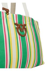 Pinko - PINKO Torebka Shopping Bag Extra PE 25 PLTT 104754 A2G5 Zielony. Kolor: zielony
