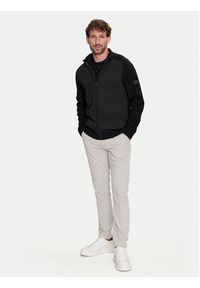 JOOP! Sweter 17 JK-05Haydono 30042405 Czarny Modern Fit. Kolor: czarny. Materiał: bawełna