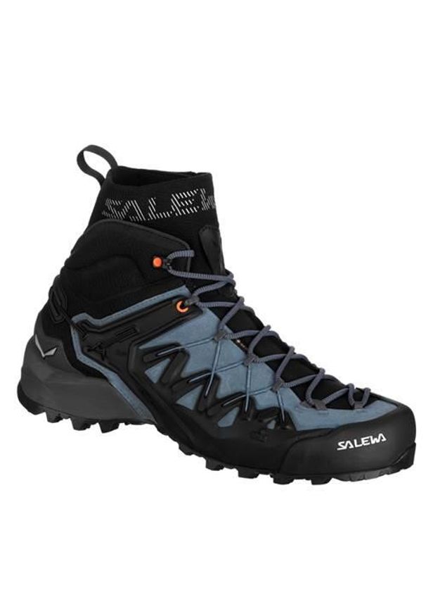 Buty trekkingowe męskie Salewa Wildfire Edge Mid Gtx. Kolor: wielokolorowy, niebieski, czarny