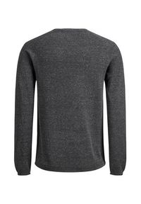 Jack & Jones - Jack&Jones Sweter Hill 12157321 Szary Regular Fit. Kolor: szary. Materiał: bawełna #4