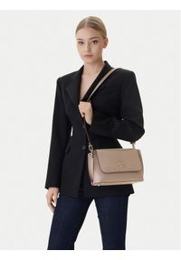 Guess Torebka Meridian II HWBG69 74200 Beżowy. Kolor: beżowy. Materiał: skórzane #1