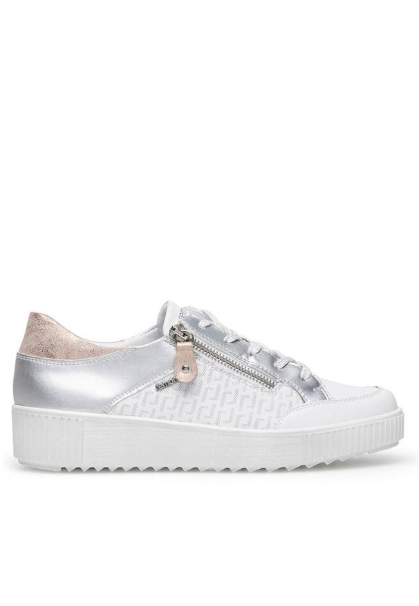 Sneakersy Remonte. Kolor: biały