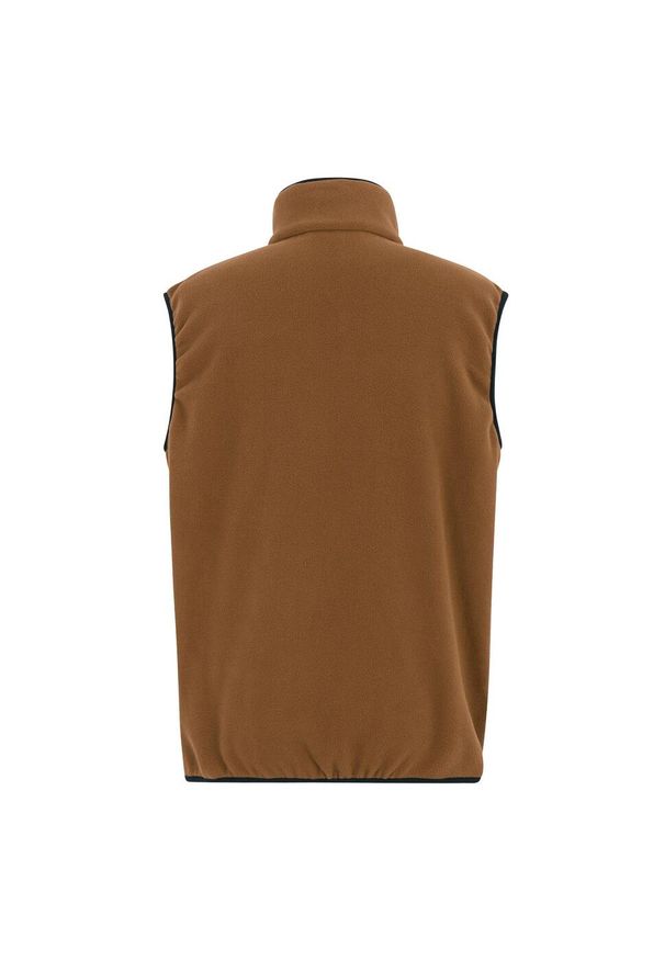 Regatta - Męska Kamizelka Polarowa Frankie. Kolor: brązowy. Materiał: polar. Styl: sportowy. Sport: turystyka piesza