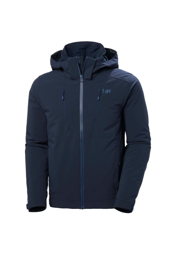 Kurtka narciarska Helly Hansen Alpha 4.0. Kolor: niebieski. Sezon: zima. Sport: narciarstwo