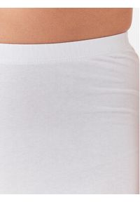Fransa Szorty sportowe 20601023 Biały Slim Fit. Kolor: biały. Materiał: bawełna