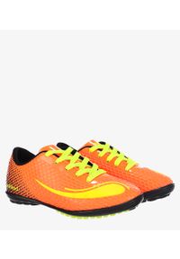 Casu - Pomarańczowe buty sportowe orliki sznurowane casu d415-22. Kolor: żółty, wielokolorowy, pomarańczowy #2