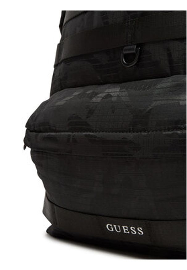 Guess Plecak HMASNC P5375 Czarny. Kolor: czarny. Materiał: materiał