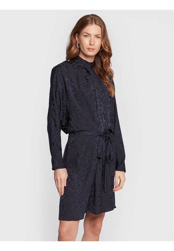 Sukienka koktajlowa Zadig&Voltaire. Kolor: niebieski. Materiał: jedwab. Styl: wizytowy