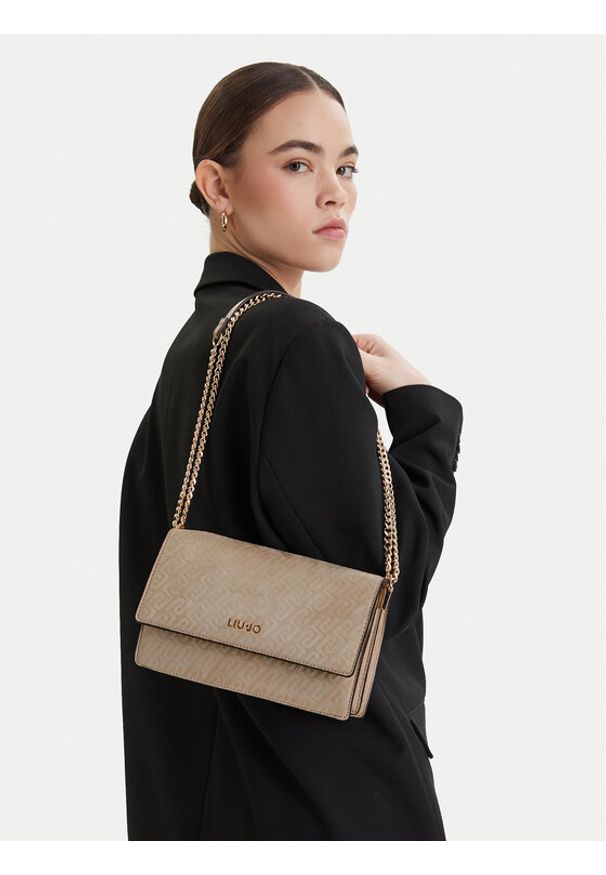 Liu Jo Torebka AA6210 T384A Beżowy. Kolor: beżowy. Materiał: skórzane