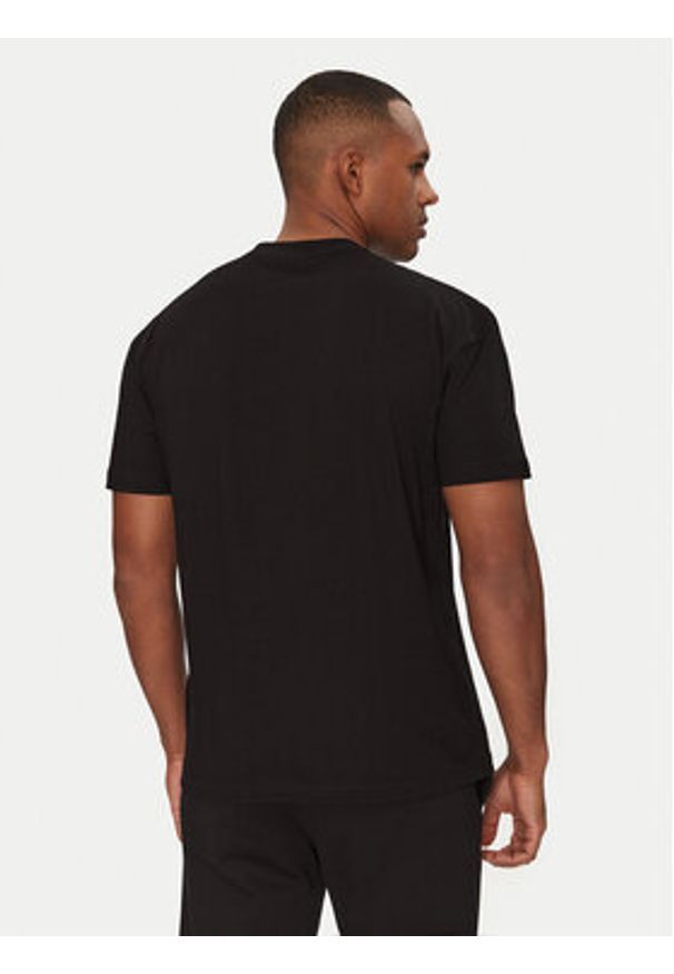 EA7 Emporio Armani T-Shirt 7M000266 AF10375 UC001 Czarny Regular Fit. Kolor: czarny. Materiał: bawełna