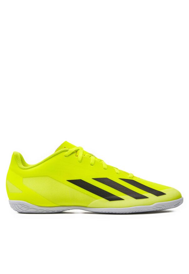 Adidas - adidas Buty do piłki nożnej X Crazyfast Club Indoor Boots IF0722 Żółty. Kolor: żółty