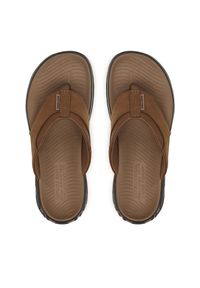 skechers - Japonki Skechers. Kolor: brązowy. Styl: street, retro #1
