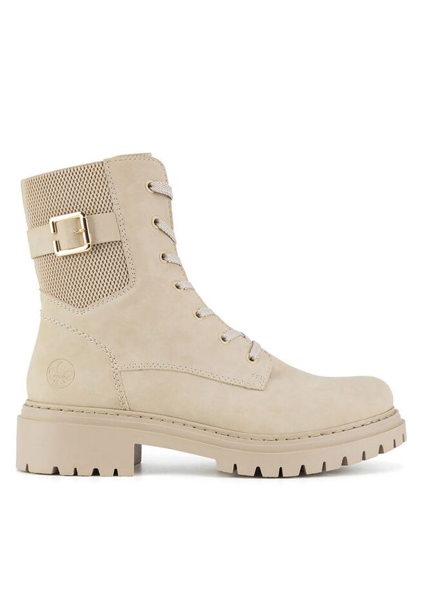 Trzewiki Rieker. Kolor: beżowy