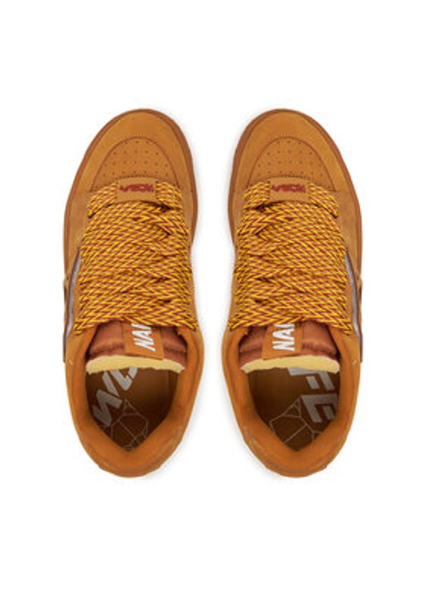 Naked Wolfe Sneakersy Kosa Brązowy. Kolor: brązowy. Materiał: nubuk, skóra