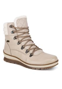 Remonte Trzewiki R8485-60 Beżowy. Kolor: beżowy. Materiał: skóra #7