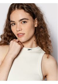 Reebok Top Classics HG1144 Beżowy Slim Fit. Kolor: beżowy. Materiał: bawełna #2