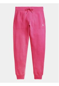 Polo Ralph Lauren Spodnie dresowe Mari 211839386032 Różowy Relaxed Fit. Kolor: różowy. Materiał: bawełna #3