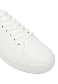 Calvin Klein Jeans Sneakersy Classic Cupsole Ru Patch Lth YM0YM01297 Biały. Kolor: biały. Materiał: skóra #4