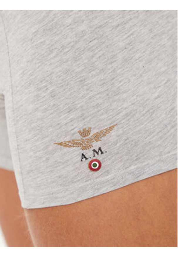 Aeronautica Militare Komplet bokserek AM1UBX002 Szary. Kolor: szary. Materiał: bawełna
