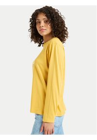 Roxy Bluzka Hangloose Art ERJZT06035 Żółty Regular Fit. Kolor: żółty. Materiał: bawełna #5