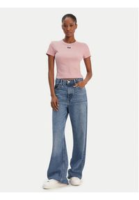 Hugo - HUGO T-Shirt Baby 50510749 Różowy Slim Fit. Kolor: różowy. Materiał: bawełna #2