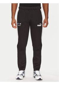 Puma Spodnie dresowe BMW MMS MT7+ 624140 Czarny Regular Fit. Kolor: czarny. Materiał: bawełna #1