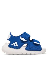 Adidas - adidas Sandały Altaswim 3 Sandals JS2542 Granatowy. Kolor: niebieski. Materiał: syntetyk #1