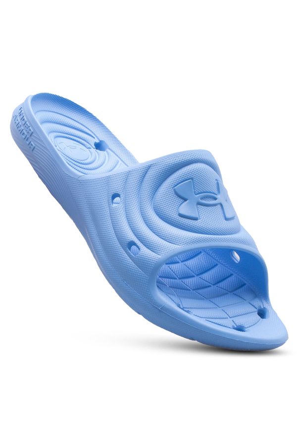 Klapki sportowe basenowe męskie Under Armour UA Locker IV. Kolor: niebieski. Styl: sportowy. Sport: pływanie