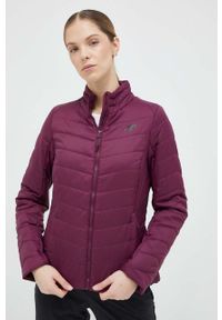 4f - 4F kurtka sportowa kolor fioletowy. Kolor: fioletowy. Materiał: włókno, puch, materiał. Technologia: Primaloft #1