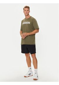Adidas - adidas Szorty sportowe ALL SZN French IX1247 Czarny Regular Fit. Kolor: czarny. Materiał: bawełna. Styl: sportowy #5