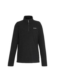 Regatta - Polarowy Top Damski Krótki Suwak Sweetheart. Kolor: szary. Materiał: polar. Długość: krótkie. Sezon: zima #1