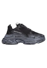 Balenciaga - BALENCIAGA Czarne sneakersy TRIPLE S, Rozmiar 35. Kolor: czarny